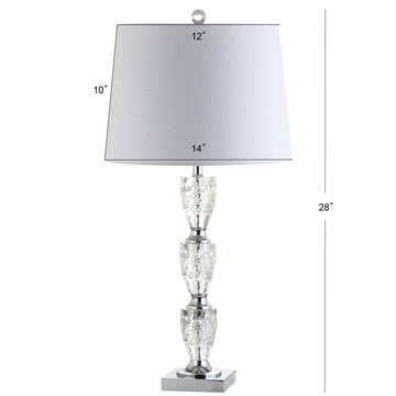Ellie 28" Crystal LED Table Lamp - JONATHAN Y